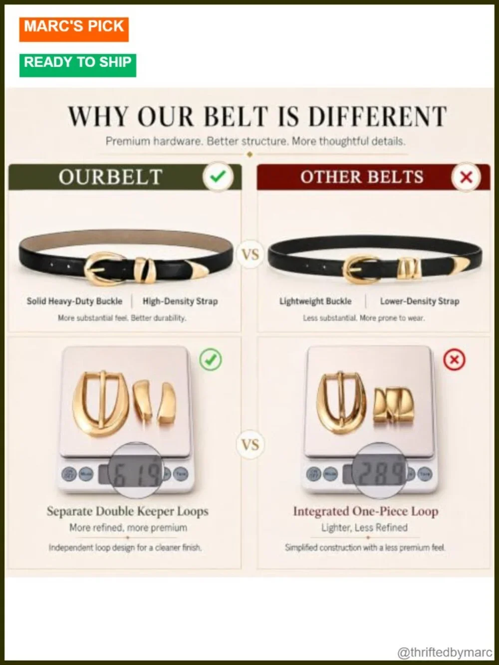 N/A this belt